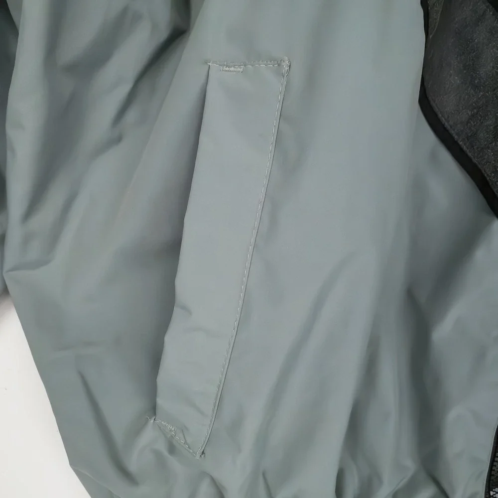 UNICOR IPFU Jacket Army Mens Medium Regular‎ Grey Reflective Windbreaker Nylon